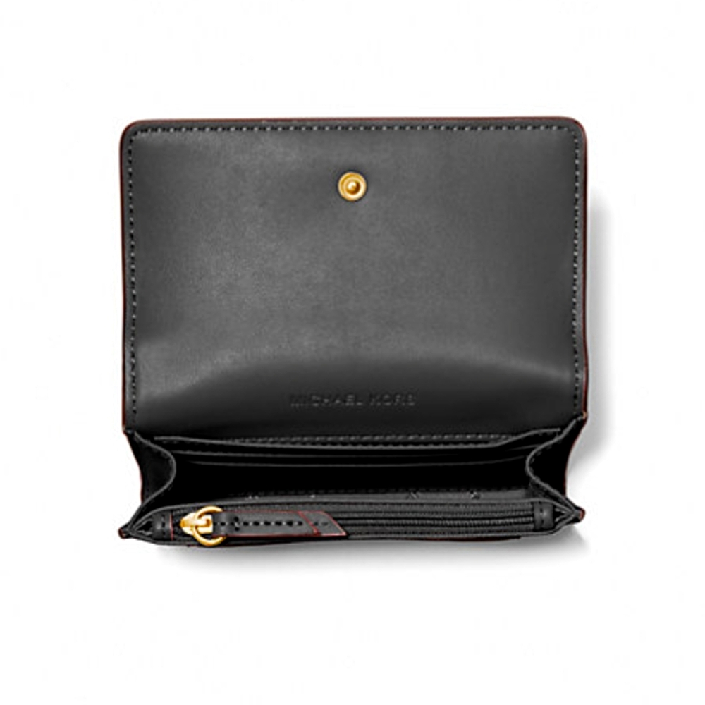 NWT MICHAEL KORS Jet Set 2-in-1 Wallet in Black - Picture 2 of 5
